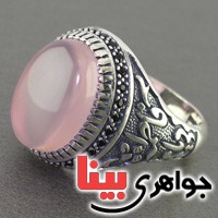 انگشتر عقیق خراسانی کبود بسیار عالی درشت مردانه _کد:16656
