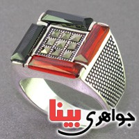 انگشتر حدید مارکازیتی لوکس مردانه _کد:16673