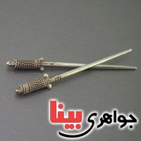 متفرقه میل سرمه نقره قدیمی قجری _کد:16674
