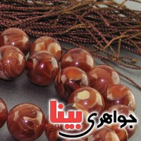 تسبیح کهربا لهستانی ۳۳ دانه ای درجه یک بسیار عالی _کد:2485