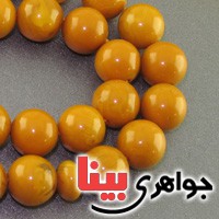 تسبیح کهربا پودری 33 دانه ای عالی _کد:16717