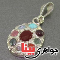 گردنبند چند جواهر نه نگین حرزدار _کد:16721
