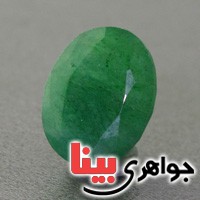نگین انگشتر زمرد درشت با تراش ترکیبی _کد:16734