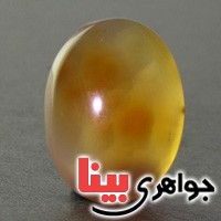 نگین انگشتر عقیق یمنی ابری کامل و زیبا _کد:16736