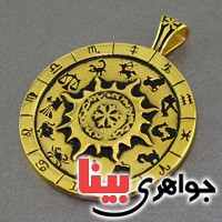 گردنبند با روکش آب طلا دوبل طرح ماه های تولد _کد:16748
