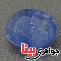 نگین انگشتر یاقوت کبود بسیار عالی زلال _کد:2497