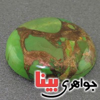 نگین انگشتر فیروزه خوشرنگ و نقش عالی _کد:16784