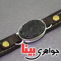 دستبند یشم با حکاکی انی سلم لمن سالمکم _کد:16786