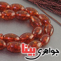 تسبیح کهربا لهستانی ۳۳ دانه ای درجه یک بسیار عالی _کد:2501