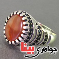 انگشتر عقیق یمنی مردانه _کد:16791
