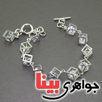 دستبند الماس با تراش برلیانی دستبند الماس با تراش برلیانی
