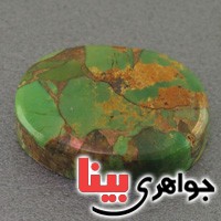 نگین انگشتر فیروزه خوشرنگ و خوش نقش عالی _کد:16820