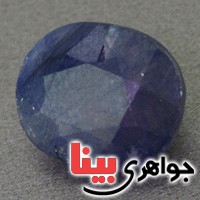 نگین انگشتر یاقوت کبود بسیار عالی و تک _کد:16823
