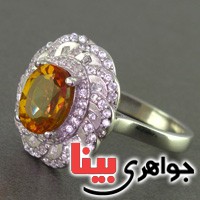 انگشتر الکساندریت رودیوم زنانه تک و خاص _کد:16843