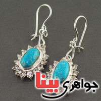 گوشواره فیروزه نیشابوری شجری زنانه