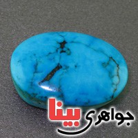 نگین انگشتر فیروزه خوشرنگ و خوش نقش درشت _کد:16867