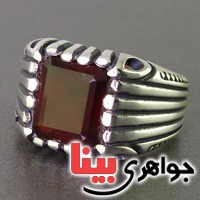انگشتر یاقوت گارنت بسیار عالی مردانه