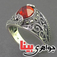 انگشتر حدید مارکازیتی الکساندریت _کد:16880