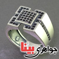 انگشتر عقیق سیاه (اونیکس) میکرو خوش دست انگشتر عقیق سیاه (اونیکس) میکرو خوش دست