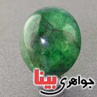 نگین انگشتر زمرد دامله خوش نقش و خوشرنگ _کد:16921