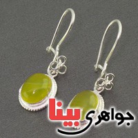 گوشواره عقیق شرف الشمس زنانه خوشرنگ _کد:16924