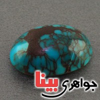 نگین انگشتر فیروزه درشت خوشرنگ بسیار عالی _کد:2546