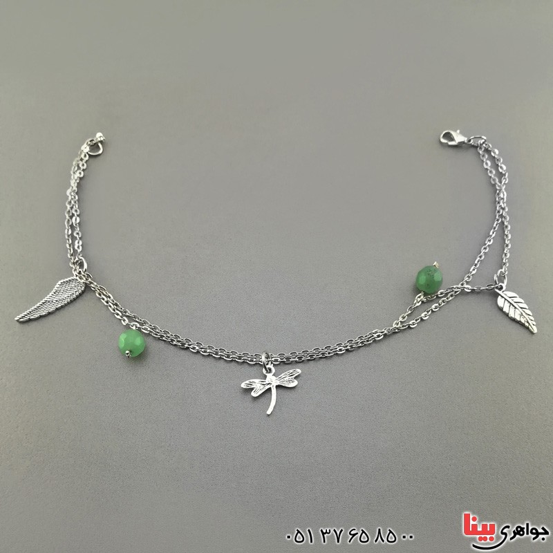 خلخال جید و شاپرک _کد:17062