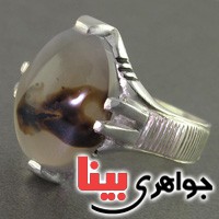 انگشتر عقیق شجری خوشرنگ