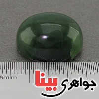 نگین انگشتر یشم درشت خوشرنگ و زیبا _کد:17069
