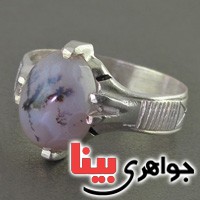 انگشتر عقیق شجری با نقوش و طرح بسیار زیبا _کد:17071
