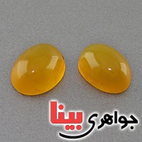 نگین انگشتر عقیق شرف الشمس خوشرنگ و زیبا _کد:17100