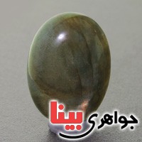 نگین انگشتر لابرادوریت خوش نقش درشت و عالی   _کد:17164