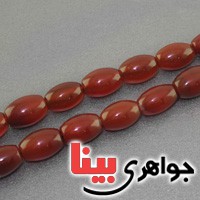 تسبیح عقیق قرمز 33 دانه ای هلی درشت _کد:17170