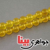 تسبیح عقیق شرف الشمس 33 دانه ای  درشت