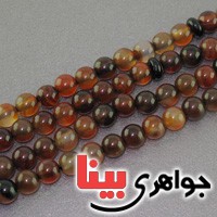 تسبیح عقیق سلیمانی 101 دانه ای خوشرنگ _کد:17183