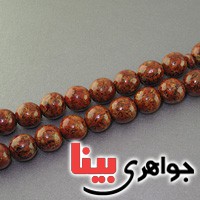 تسبیح طرح سندلوس ترک عنابی 33 دانه ای درشت _کد:17224