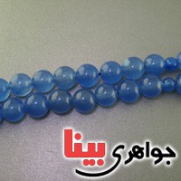تسبیح جید آبی 33 دانه ای درشت _کد:17226