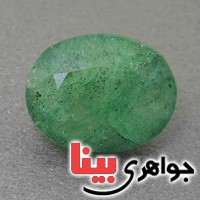 نگین انگشتر زمرد درشت با تراش زیبای برلیانی _کد:17230