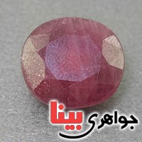 نگین انگشتر یاقوت سرخ درشت  زیبا _کد:17236