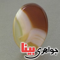 نگین انگشتر عقیق سلیمانی خراسانی درشت  خوشرنگ _کد:17250