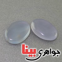 نگین انگشتر عقیق یمنی کبود زیبا _کد:17257