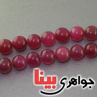 تسبیح جید 33 دانه ای درشت سرخ رنگ _کد:17267