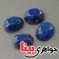 نگین انگشتر لاجورد افغان خوشرنگ تراشدار _کد:17285