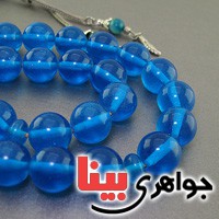 تسبیح کهربا پودری 33 دانه ای درشت _کد:17306