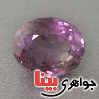 نگین انگشتر آمتیست زیبا خوشرنگ درشت  تراشدار _کد:17322