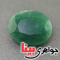 نگین انگشتر زمرد درشت تراشدار _کد:17358