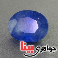 نگین انگشتر یاقوت کبود خوشرنگ عالی _کد:17381