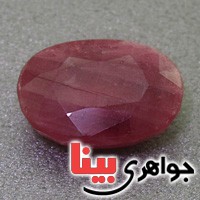 نگین انگشتر یاقوت سرخ خوشرنگ درشت آفریقایی _کد:17387