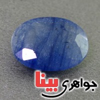 نگین انگشتر یاقوت کبود خوشرنگ عالی _کد:17398