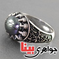 انگشتر حدید صینی با حکاکی دعای هفت جلاله _کد:17404